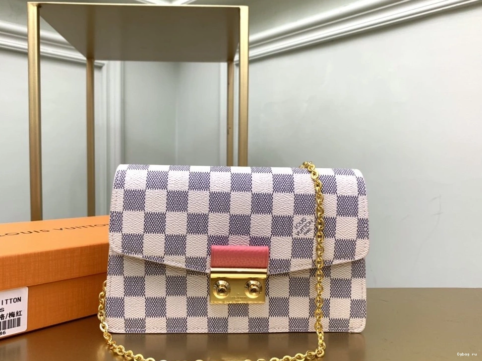 CHAIN CROISETTE VUITTON WALLET LOUIS 0708